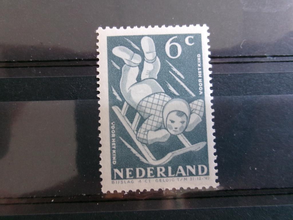 1948 - kinderzegel 6 + 4 ct ongebruikt (134c), Verzenden, Postfris