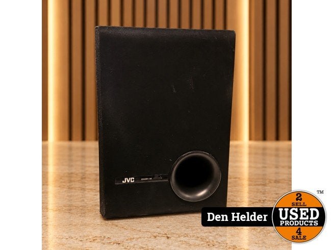 JVC Subwoofer SP-PWE51 - In Nette Staat, JVC, Zo goed als nieuw, Support@jvc.com, JVCKENWOOD USA Corporation
500 Valley Road
Wayne, NJ 07470
USA