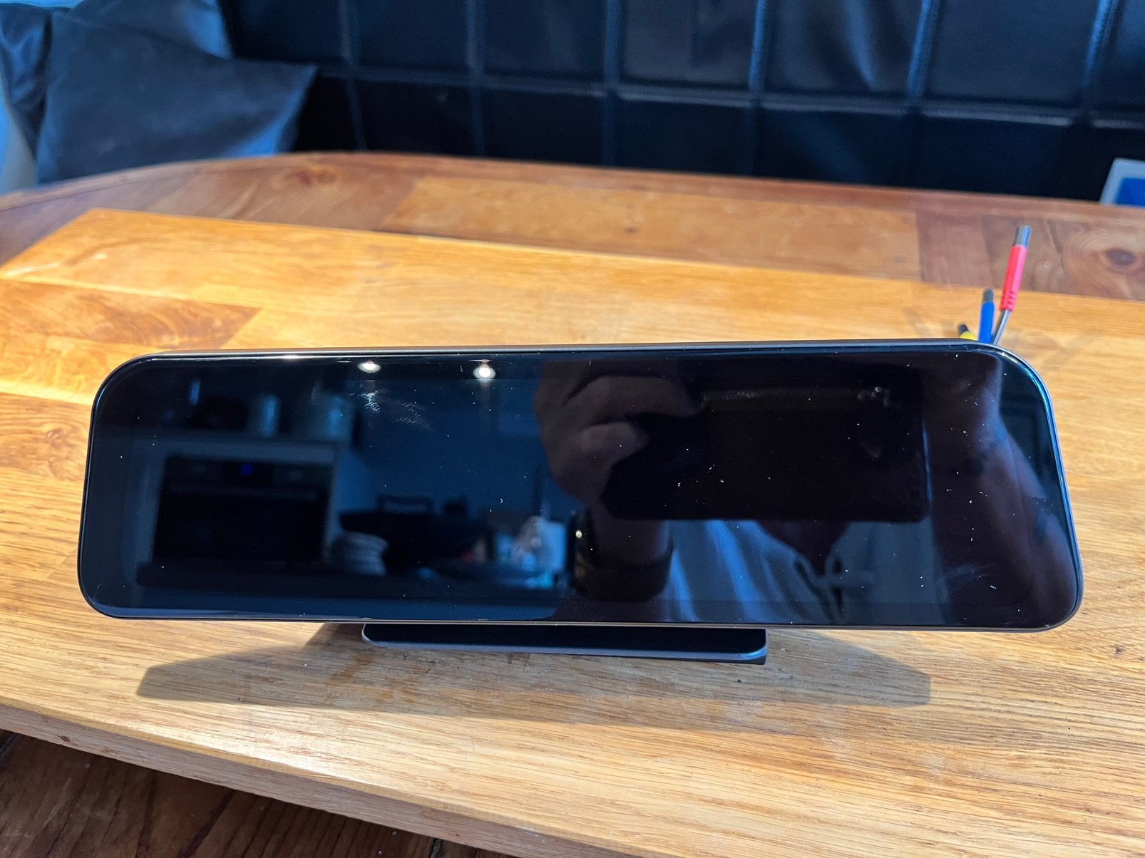 Tesla dashboard display