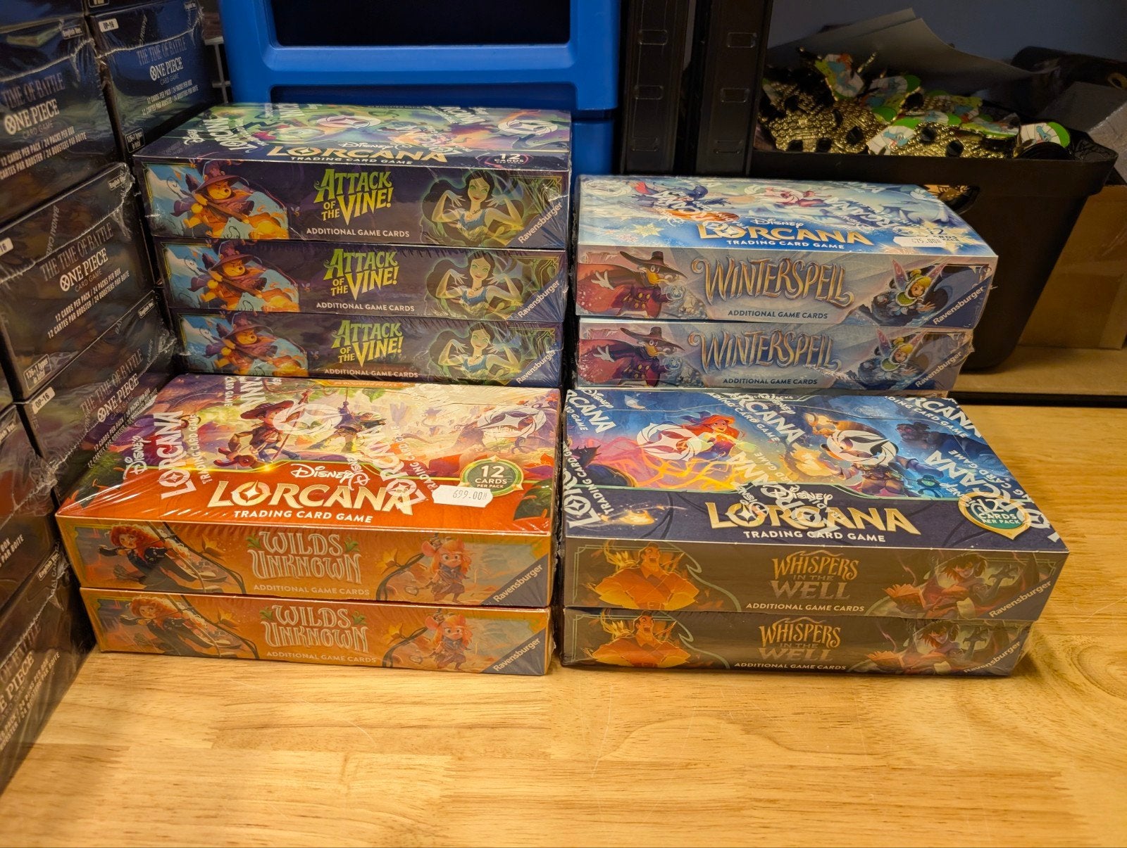 Disney Lorcana Booster Boxen - Diverse Sets Beschikbaar, Ophalen of Verzenden, Nieuw, Boosterbox, Foil