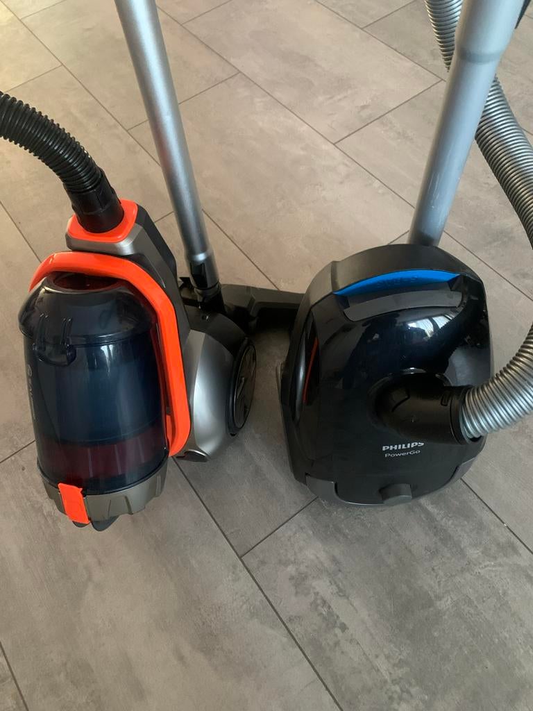 Stofzuiger: Philips PowerPro Compact & Sauber High Power, Ophalen of Verzenden, Reservoir, 1600 tot 2000 watt