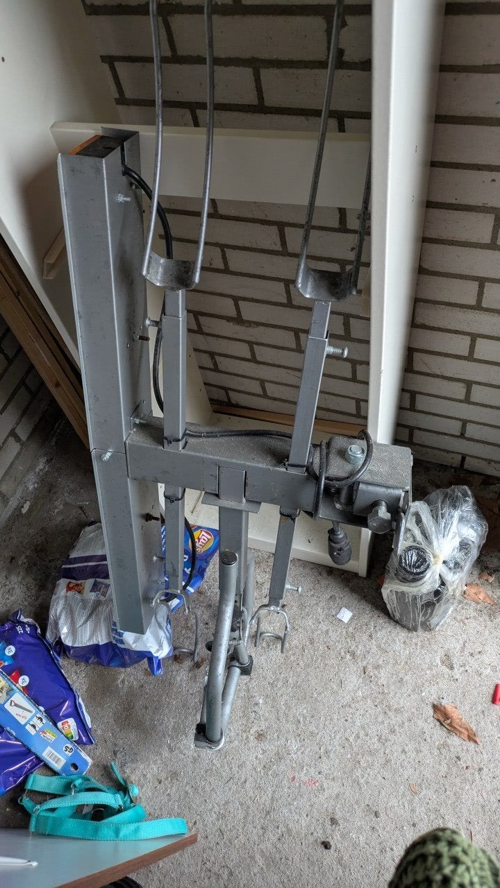 Fietsenrek, Ophalen, Gebruikt
