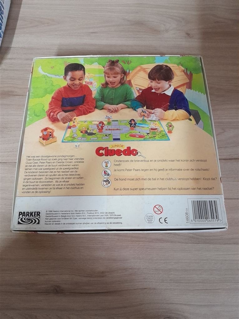 Cluedo junior - s4502, Verzenden, Zo goed als nieuw