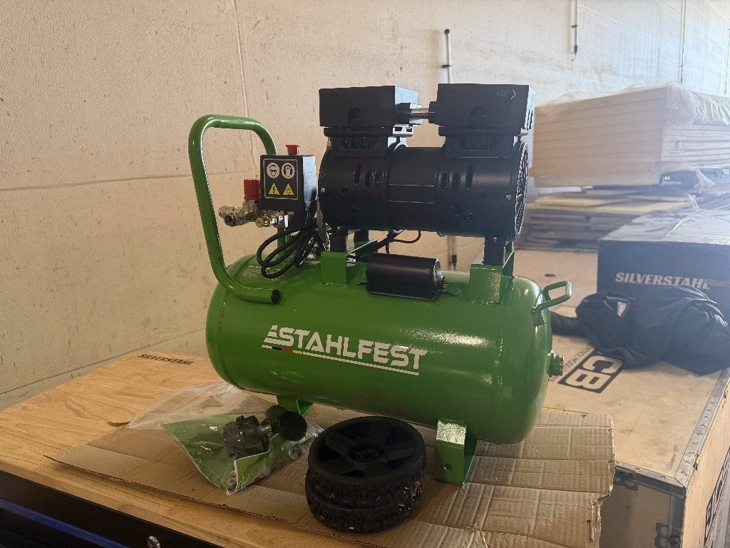 Stahlfest 24L olievrije compressor, Auto diversen, Ophalen, Nieuw