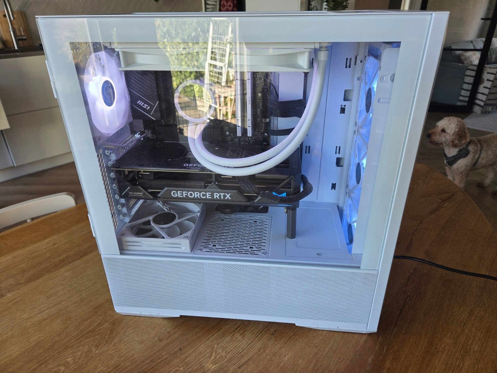 Krachtige Witte Gaming PC | RTX 4070 Ti 12GB | Ryzen 7 7700X, Computers en Software, Ophalen, 32 GB, Zo goed als nieuw, 2 TB