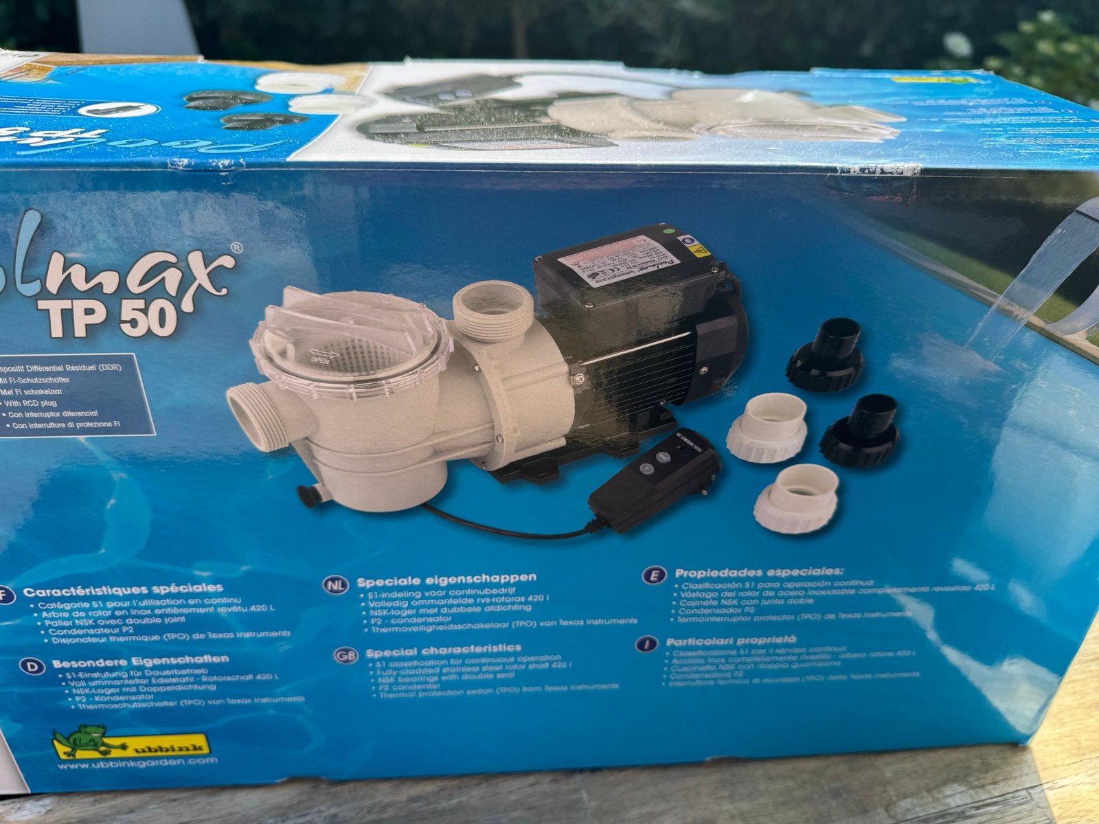 Defecte Poolmax TP 50 zwembadpomp - voor onderdelen/reparati, Tuin en Terras, Ophalen of Verzenden, Gebruikt, Zwembadpomp