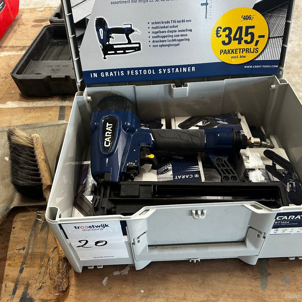 Carat bradpistool, Ophalen, Zo goed als nieuw, Overige typen, Overige merken