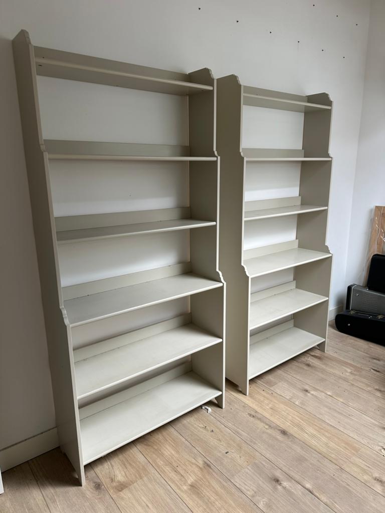 IKEA LEKSVIK kasten 2 stuks, Ophalen, Met plank(en), 50 tot 100 cm, Zo goed als nieuw