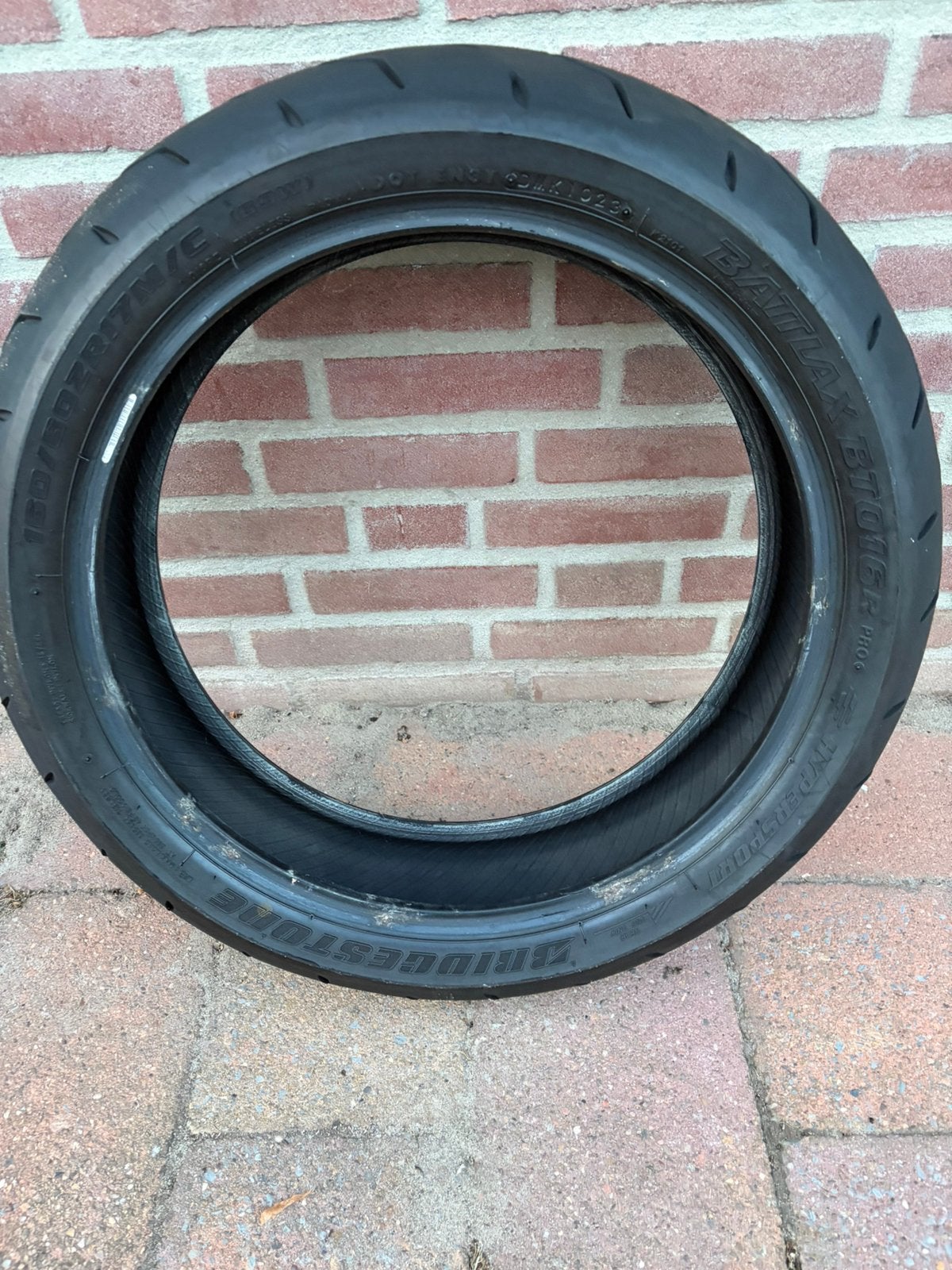 Bridgestone battlax bt016 160-50-17 met spijker, Ophalen of Verzenden