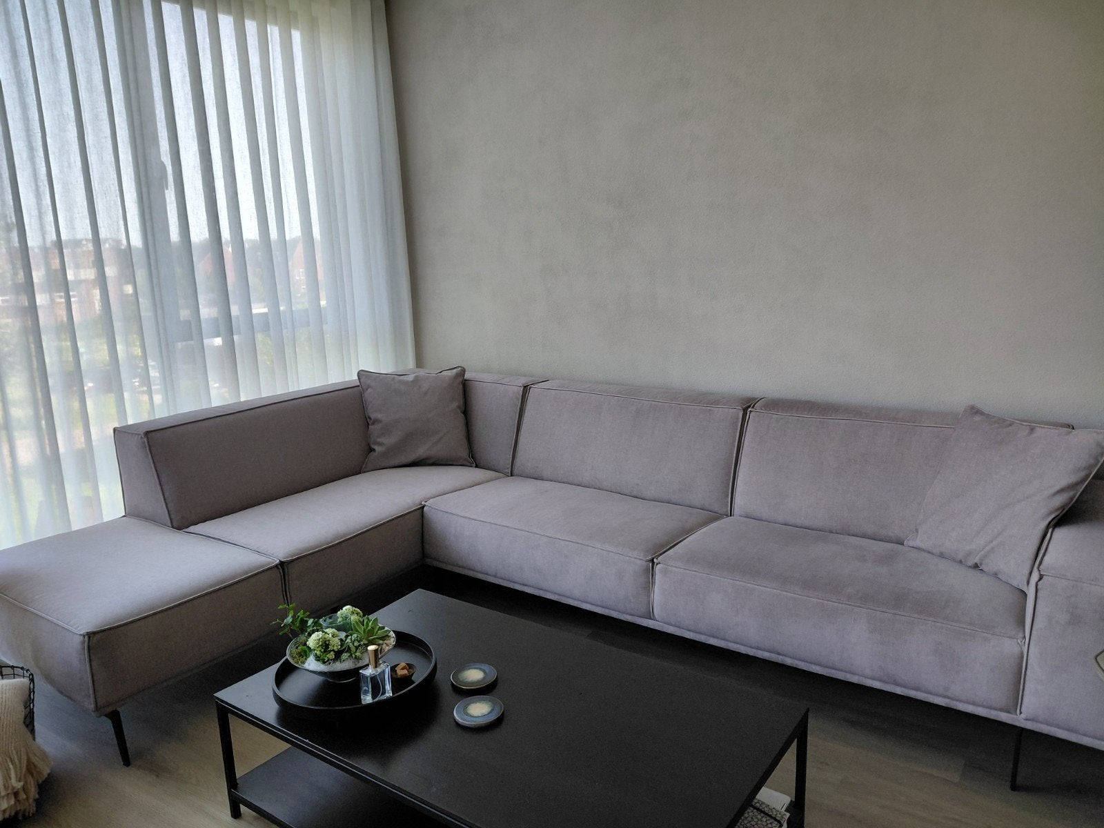 hoekbank Cartel Living 325 x 225, Ophalen, Zo goed als nieuw, Stof, Modern