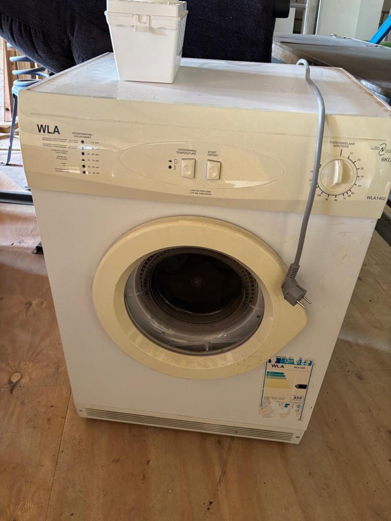 WLA Luchtafvoerdroger WLA1402 - Gebruikt, Ophalen, 6 tot 8 kg, Gebruikt, Luchtafvoer