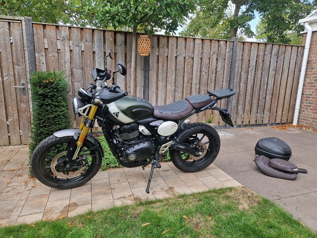 Triumph Scrambler 400X, Particulier, Handgeschakeld, 1 cilinder, 12 t/m 35 kW