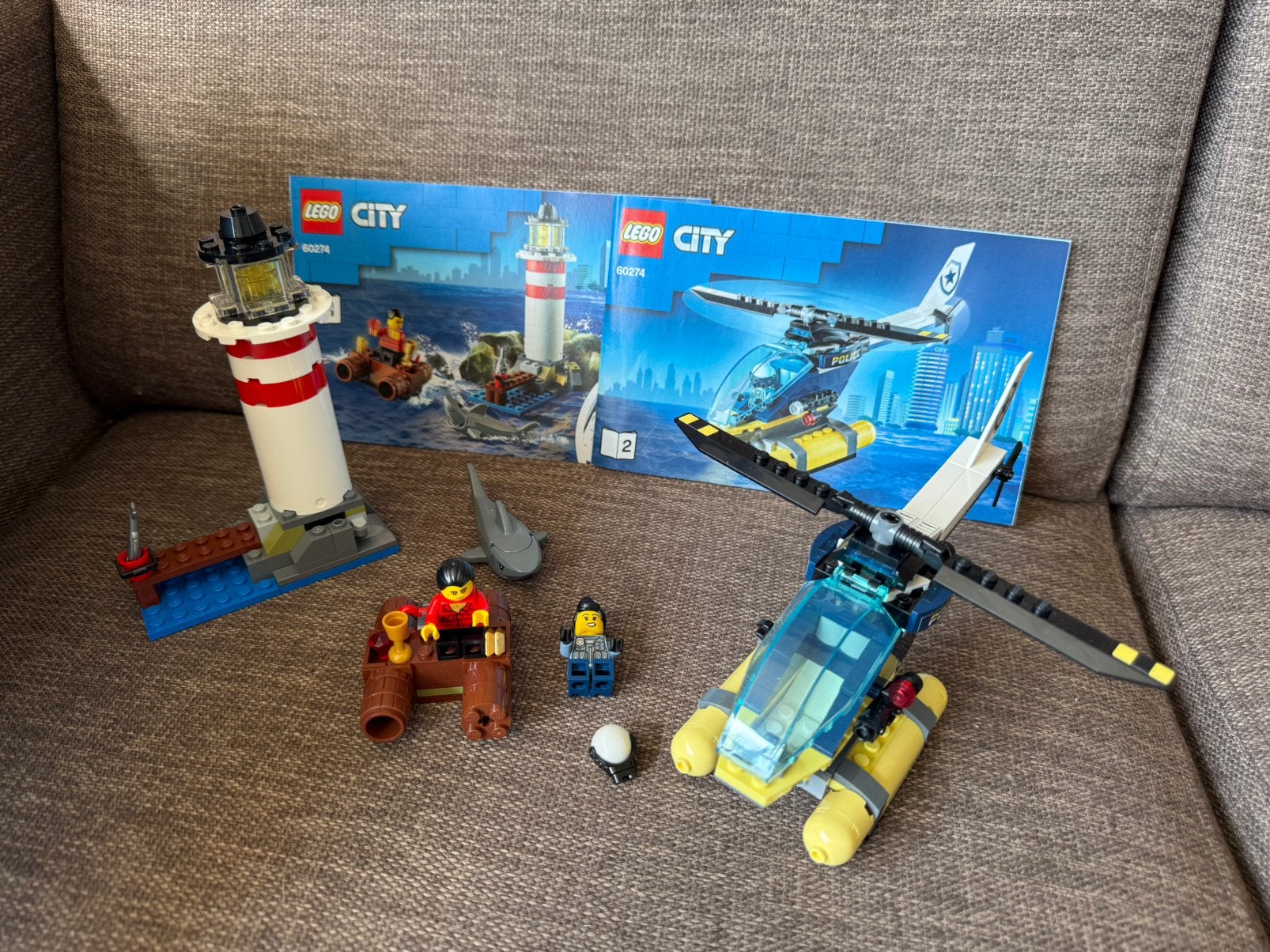 Lego City 60274 Elite Politie Vuurtoren Aanhouding, Ophalen of Verzenden, Zo goed als nieuw