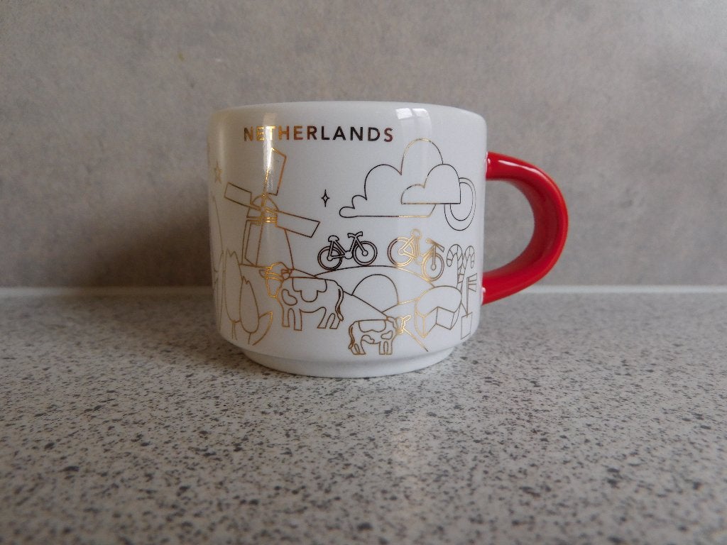 Mok 59 ml. 2020 You are Here Netherlands Starbucks, Zo goed als nieuw, Overige stijlen, Starbucks, Porselein