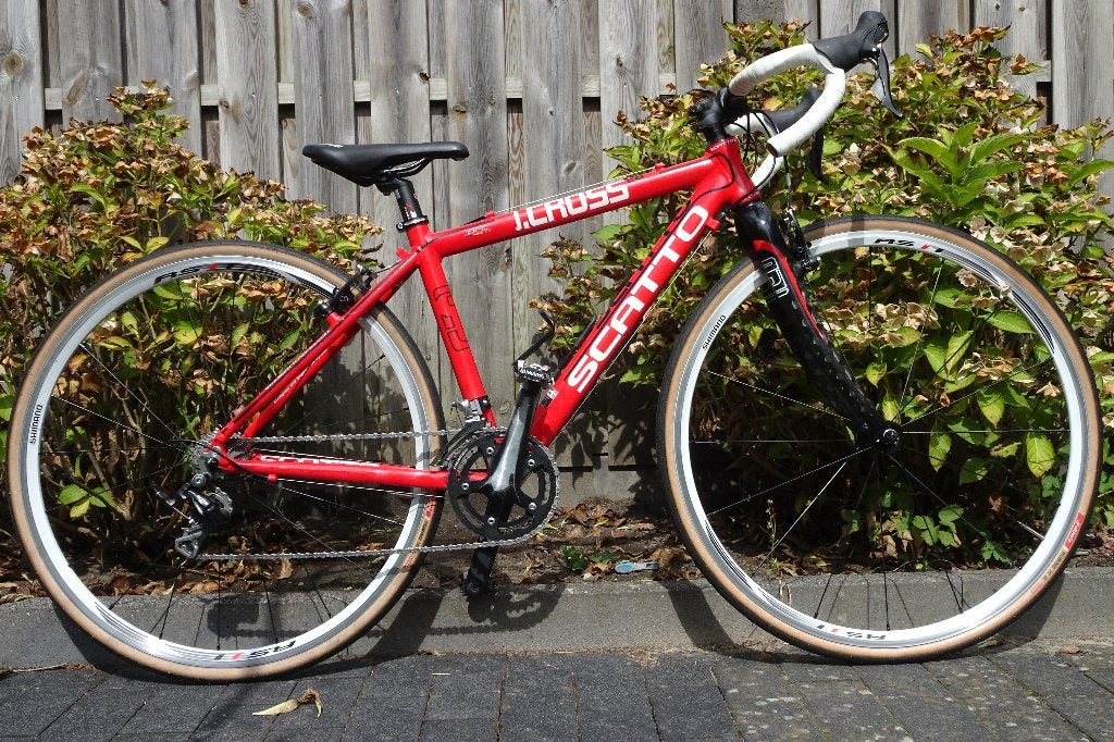 Scatto cross Jr cross racefiets, Fietsen en Brommers, Fietsen | Racefietsen, 28 inch, Gebruikt, Aluminium, Minder dan 49 cm