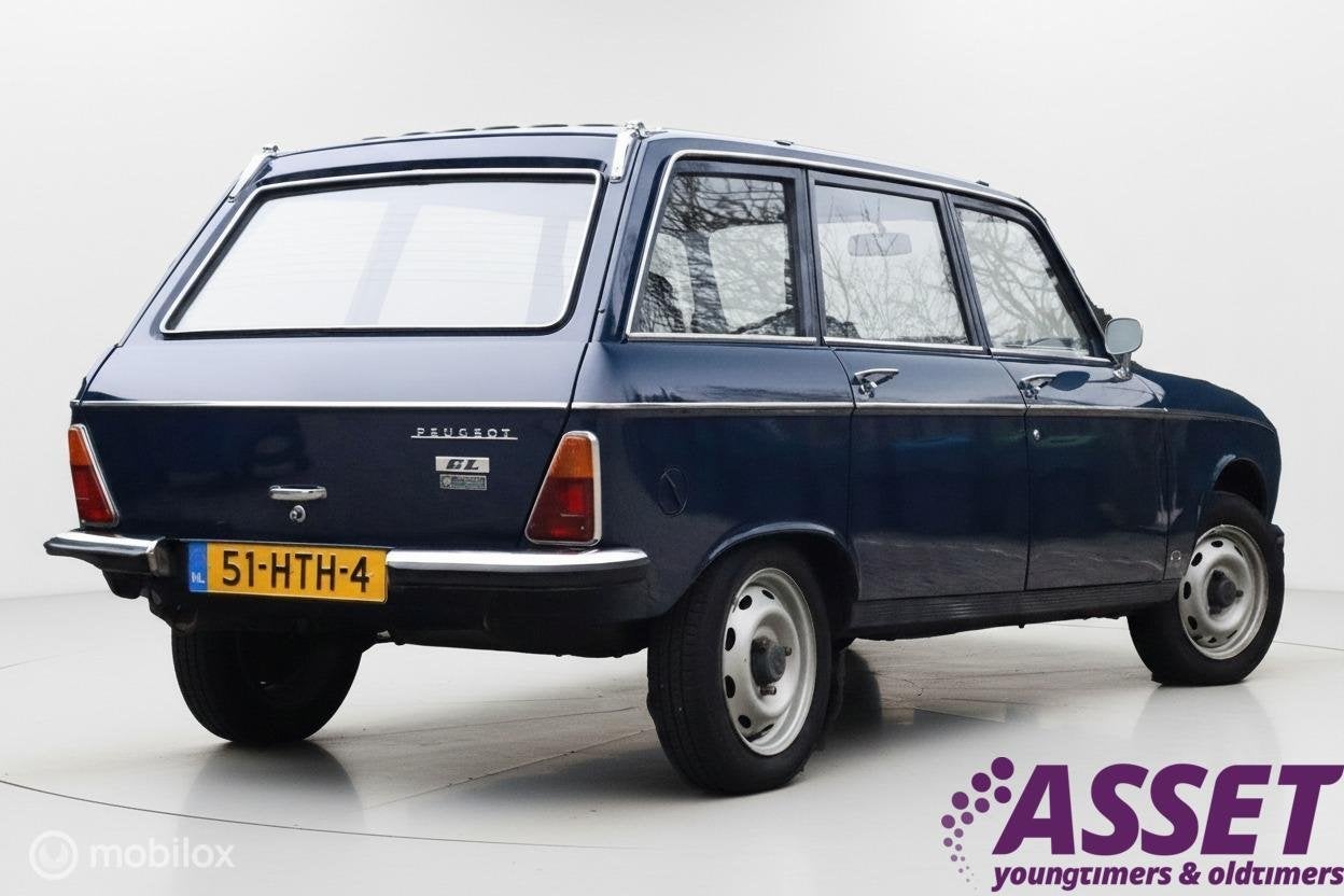 Peugeot 304 1.3 GL Break | mooie oldtimer in originele staat, Blauw, Handgeschakeld, Radio, Blauw