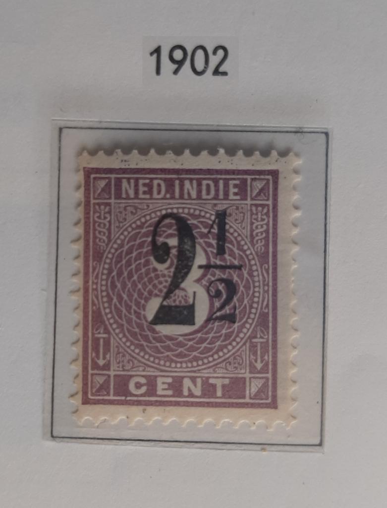 1902 Nederlands-Indië Cijfer 2,5 Cent Nvph Nr. 39, Ophalen, Nederlands-Indië