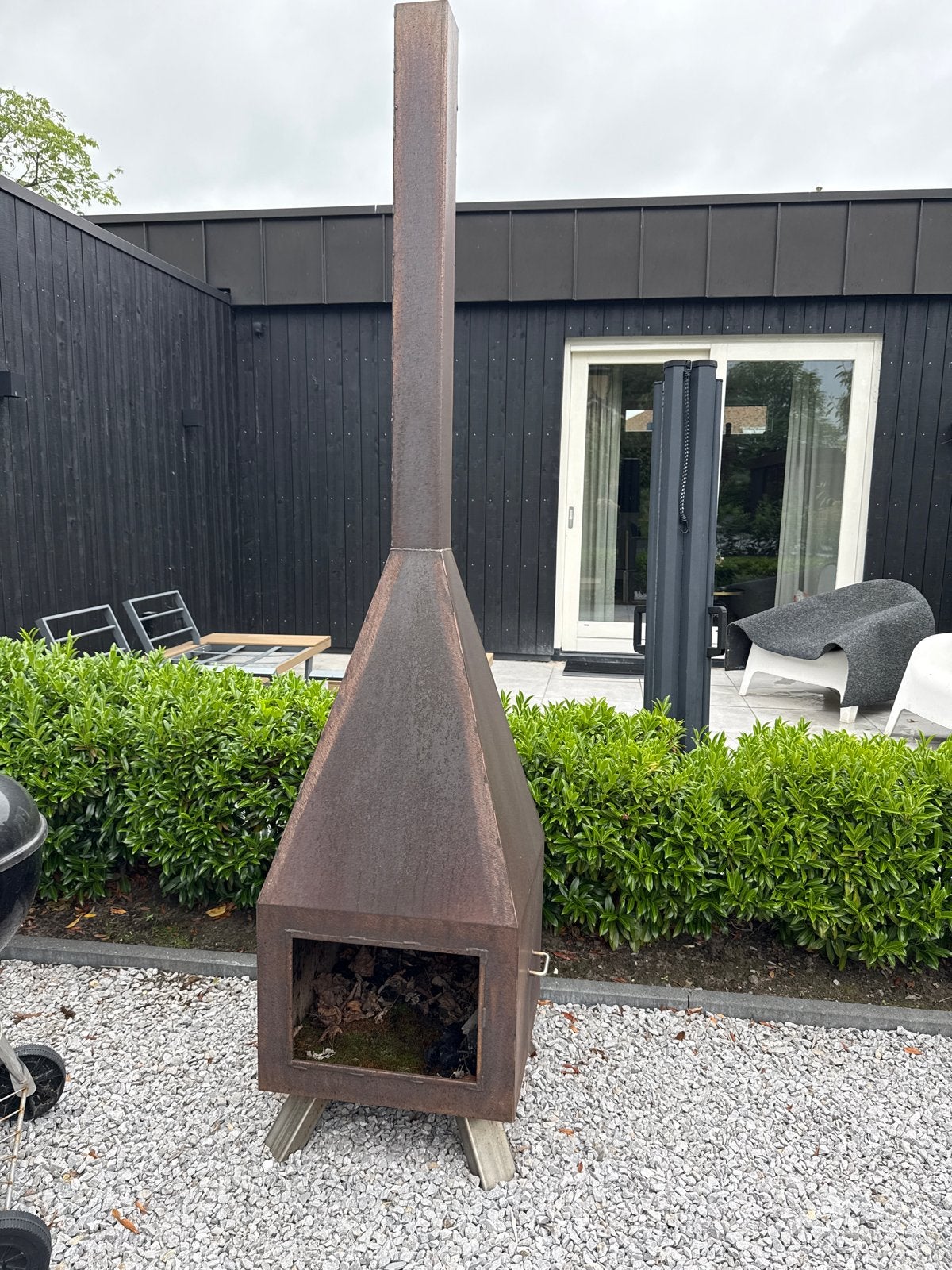 Roestige Vuurton / Terrashaard, Ophalen, Gebruikt, Vuurton