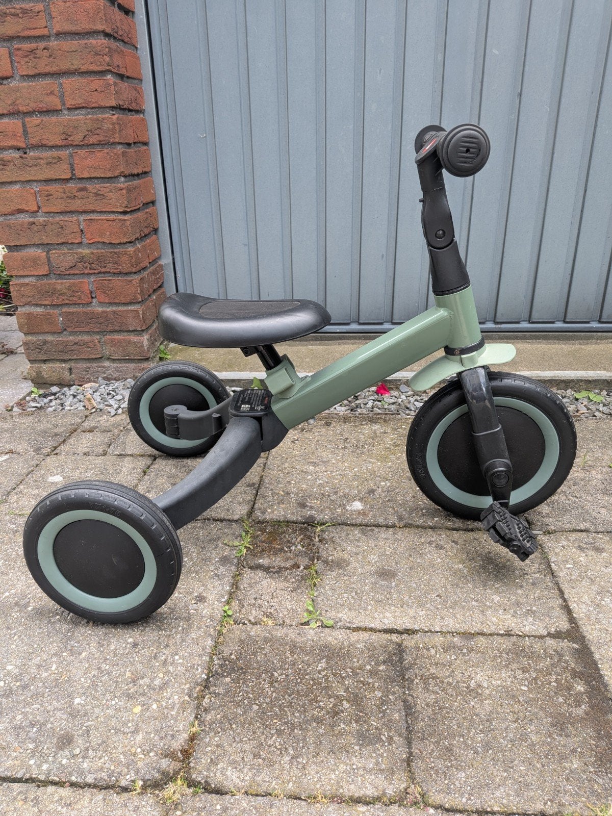 Topmark 4 in 1 Loopfiets Kaya – Groen, Ophalen