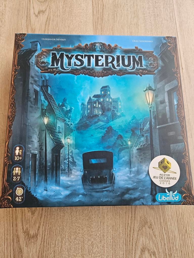 Mysterium bordspel perfect condition.Cluedo en Dixit in één!, Vijf spelers of meer, Ophalen of Verzenden, Zo goed als nieuw, Libellud