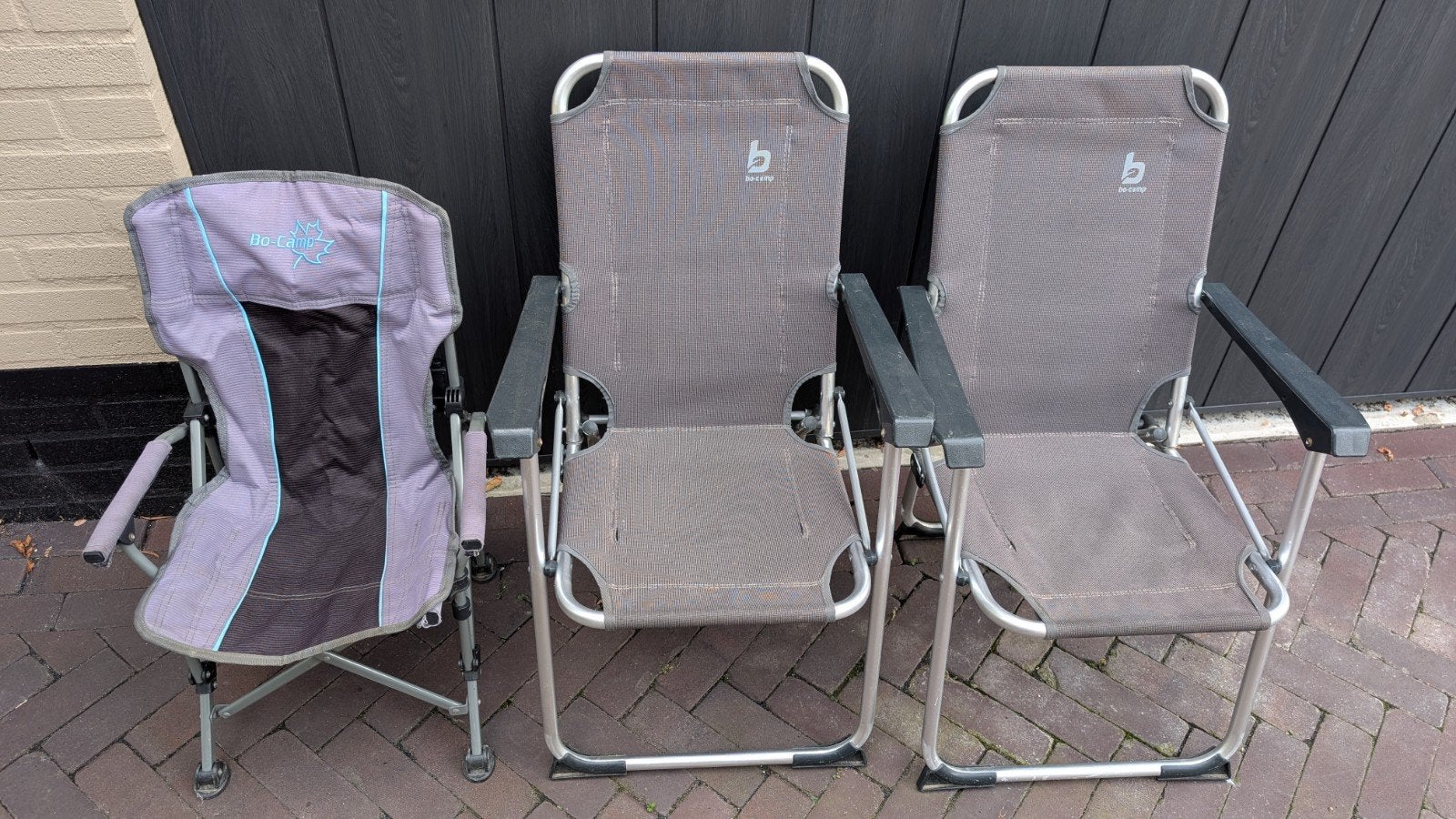 3x bo-camp kinderkampeerstoelen, Ophalen, Gebruikt, Campingstoel