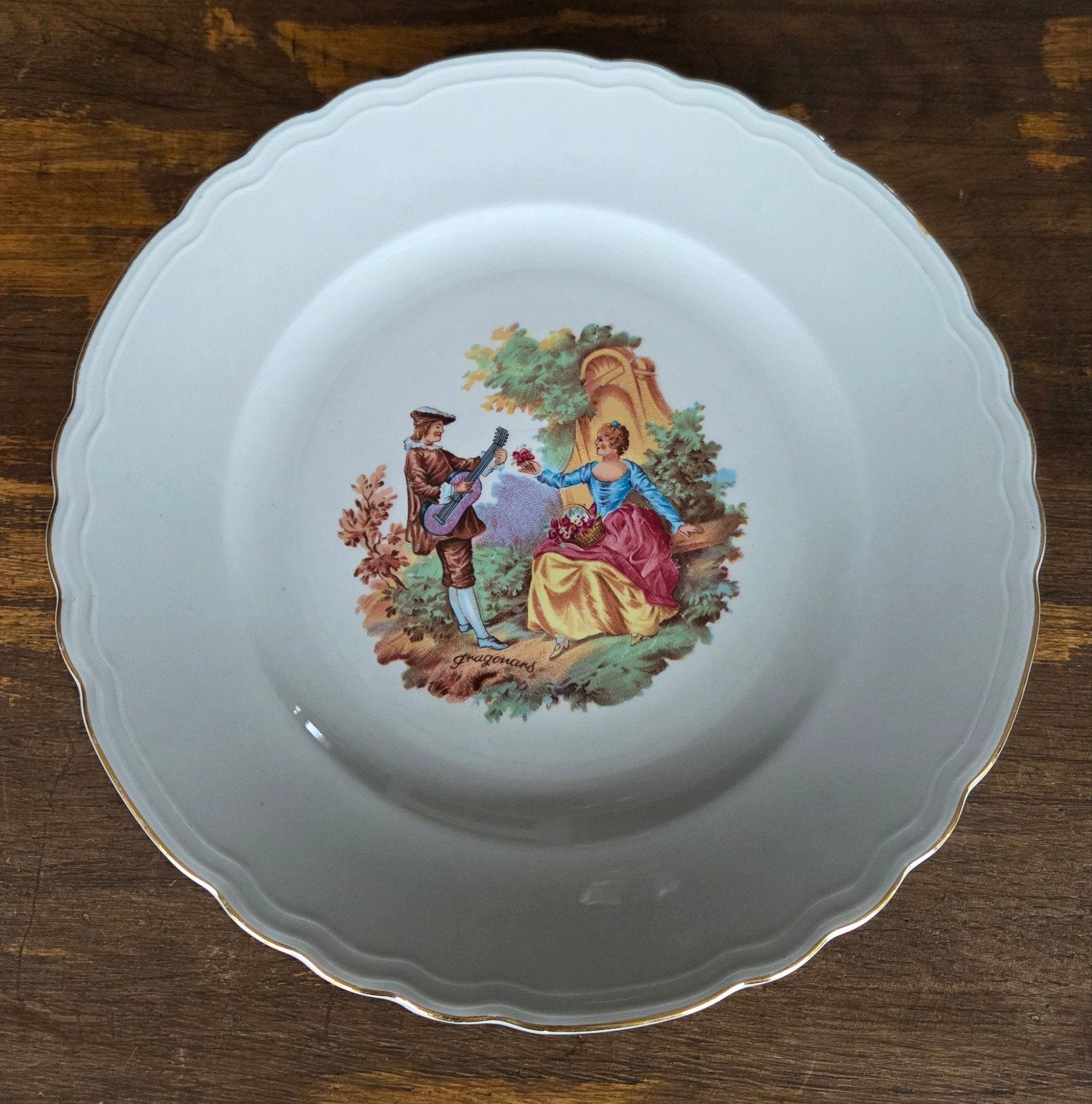 Vintage Italiaans Design Bord – Monopoli Fragonard, Ophalen of Verzenden