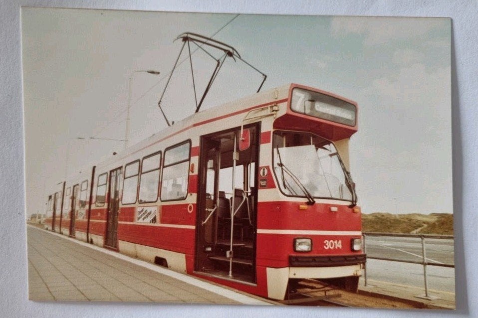 11C)Tram lijn 7 GTL Scheveningen Noorderstrand, Ophalen of Verzenden, 1980 tot heden, Zuid-Holland