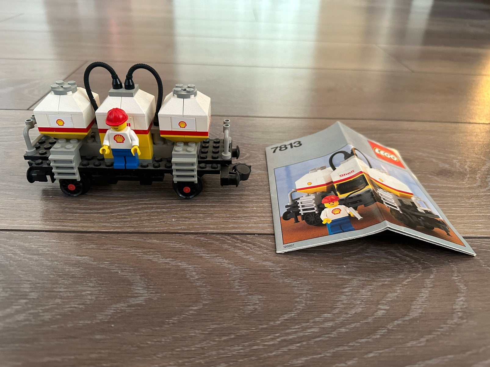 Lego 7813 Shell Tankwagon, gratis bezorgd A’dam-Utrecht, Kinderen en Baby's, Speelgoed | Duplo en Lego, Ophalen, Gebruikt, Lego