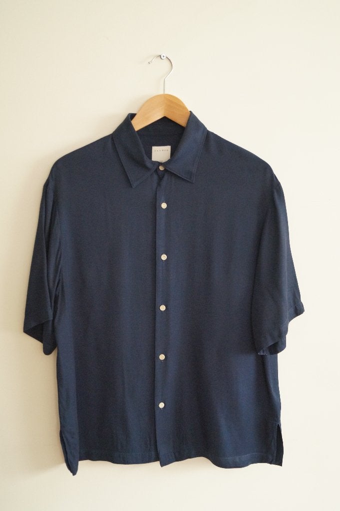 SANDRO Blouse Maat 40-42, Verzenden, Zo goed als nieuw, Maat 38/40 (M), Blauw