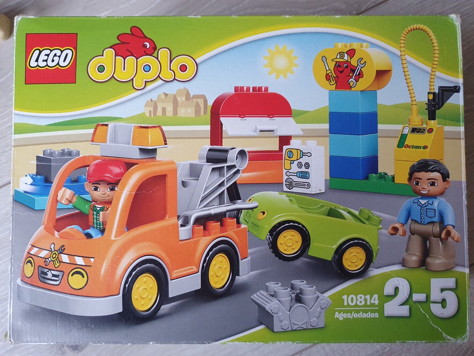 Duplo Takelauto  set 10814, Ophalen of Verzenden, Zo goed als nieuw, Duplo, Complete set