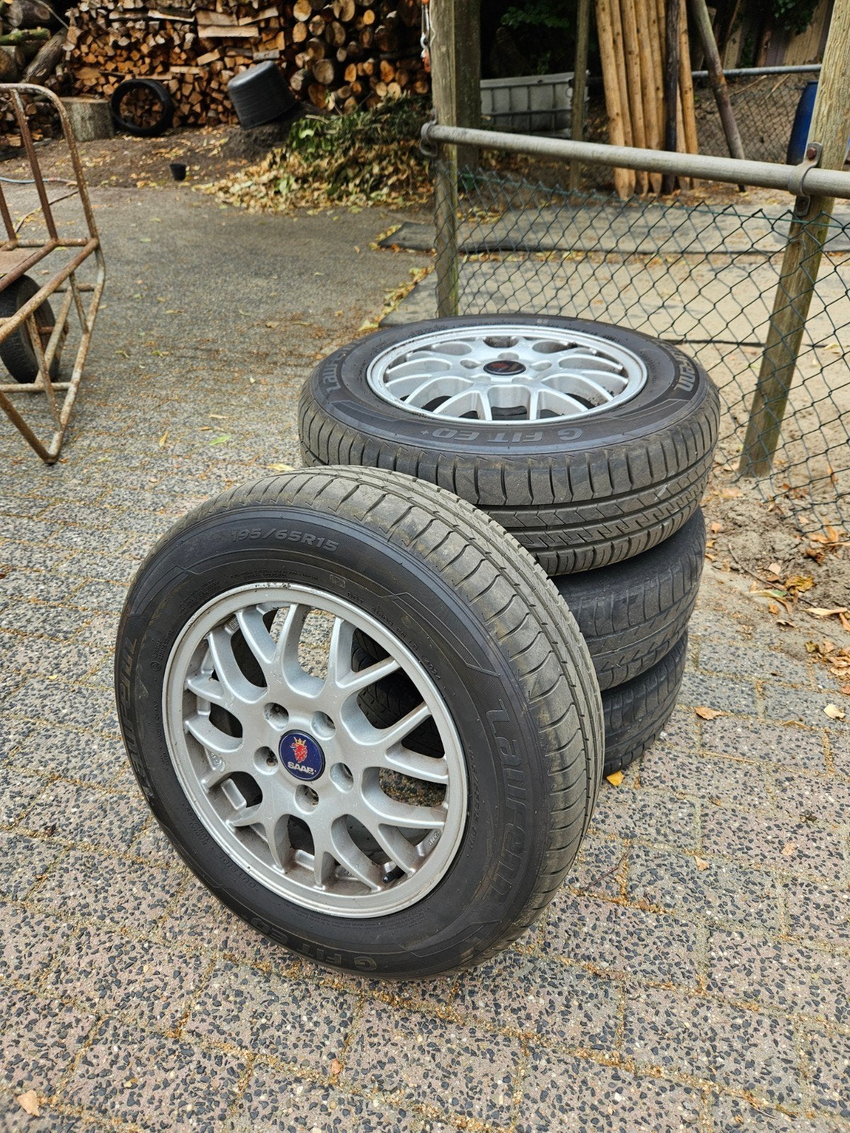 Saab 9-3 wielen, Auto diversen, Ophalen