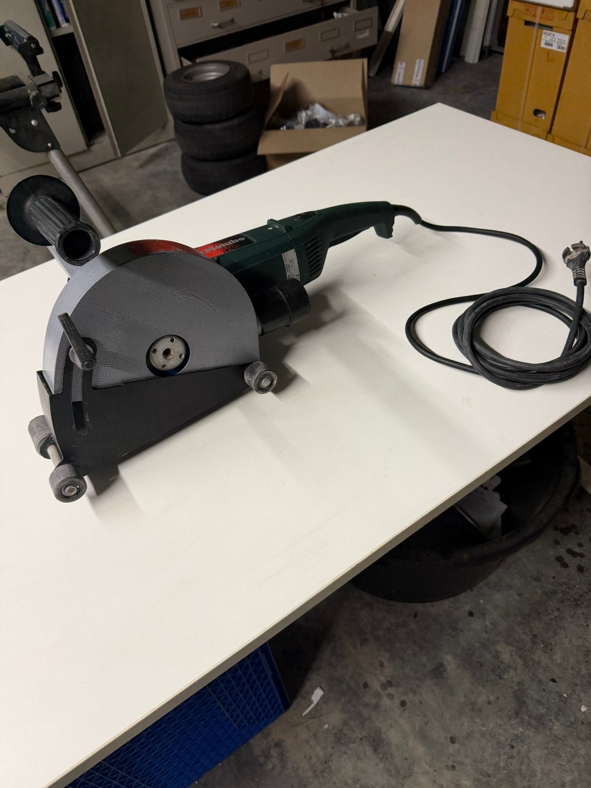 Metabo MF 2565 Muurfrees met koffer en slang, Ophalen of Verzenden, Gebruikt