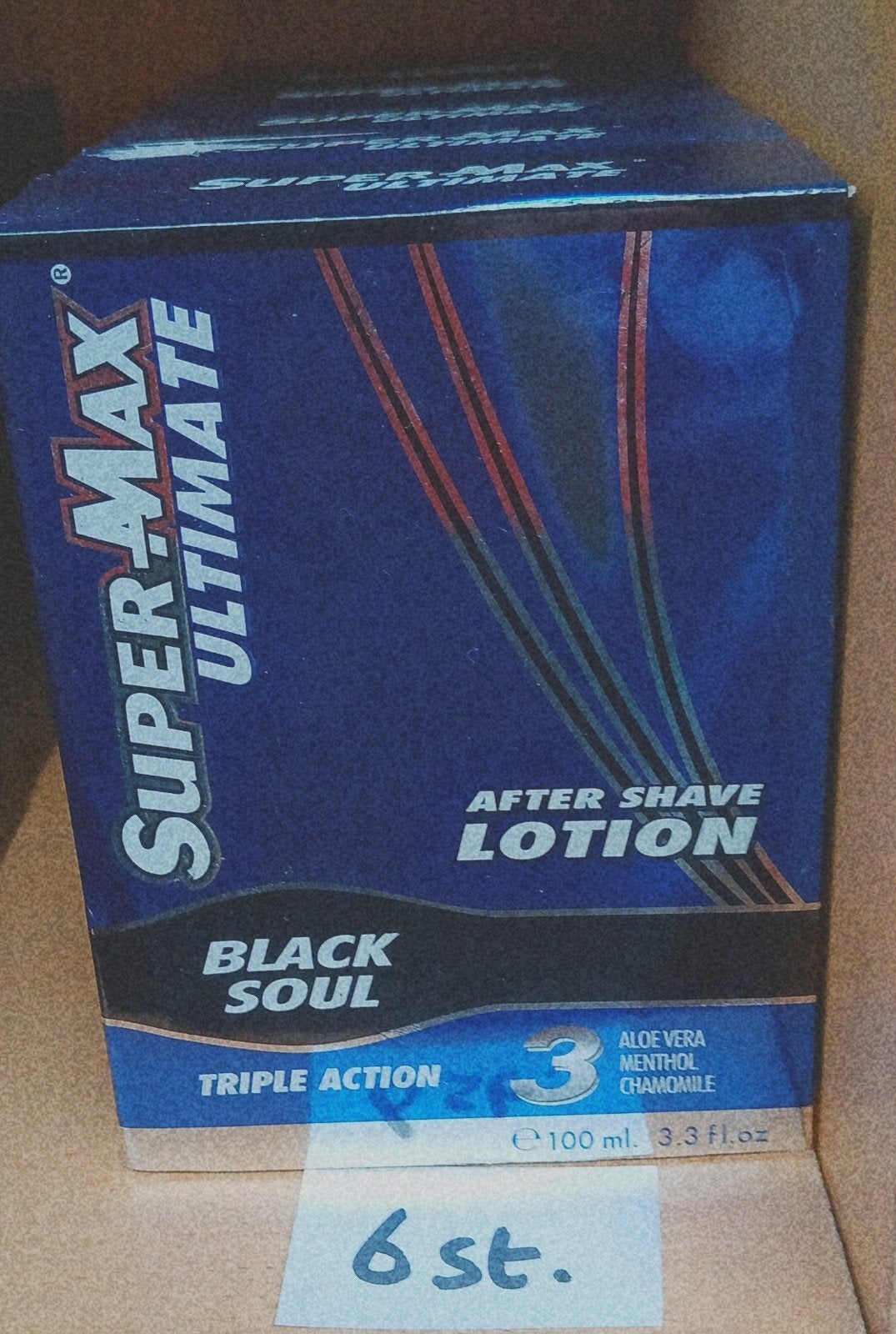 supermax aftershave-lotion, Ophalen of Verzenden