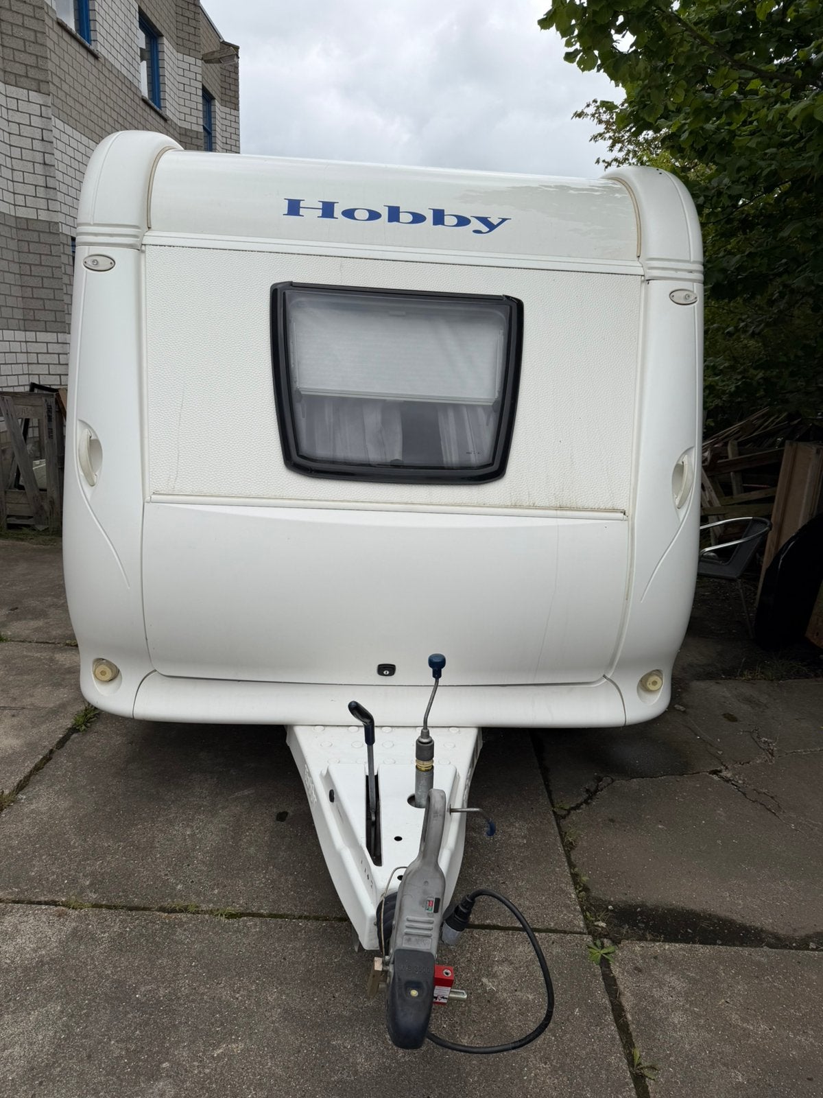 Hobby 540 UL met airco en vaste luifel, Caravans en Kamperen, Caravans, Kachel, Rondzit, Hobby, Particulier