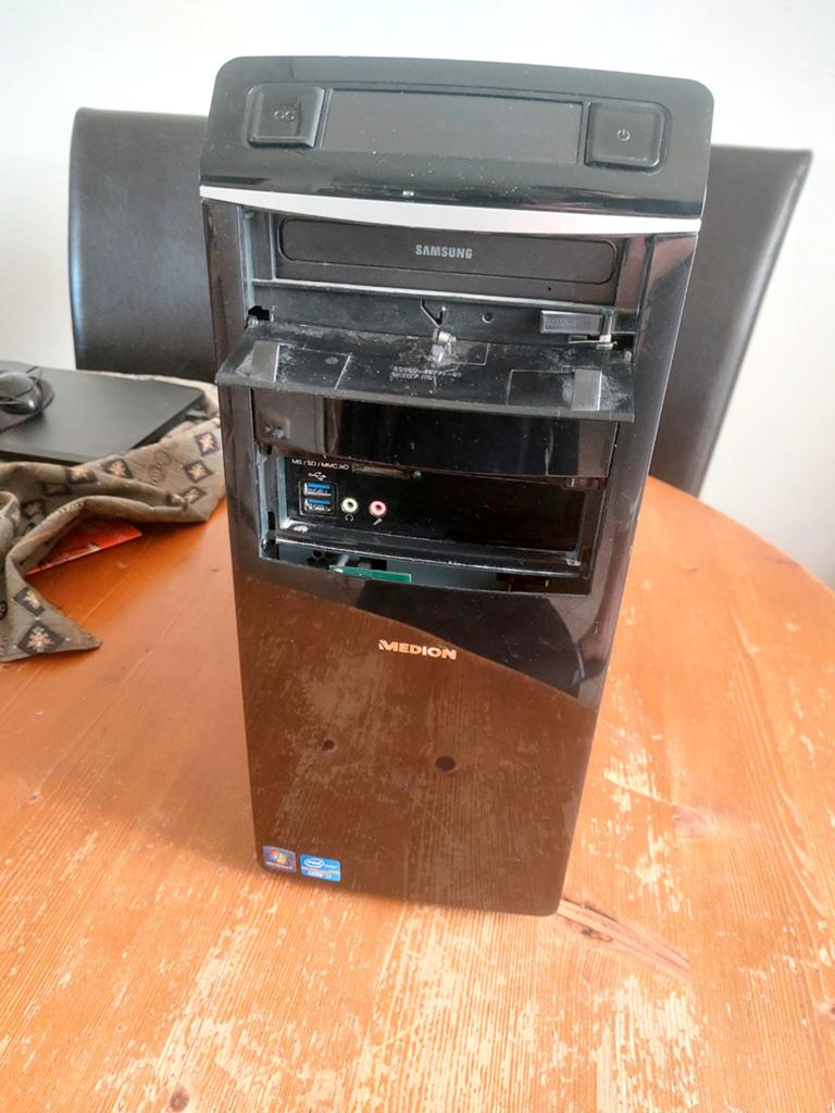 Medion Erazer Game PC i7-2700K GTX 560 Ti. 8GB DDR3, Ophalen, Gebruikt, 8 GB, Medion