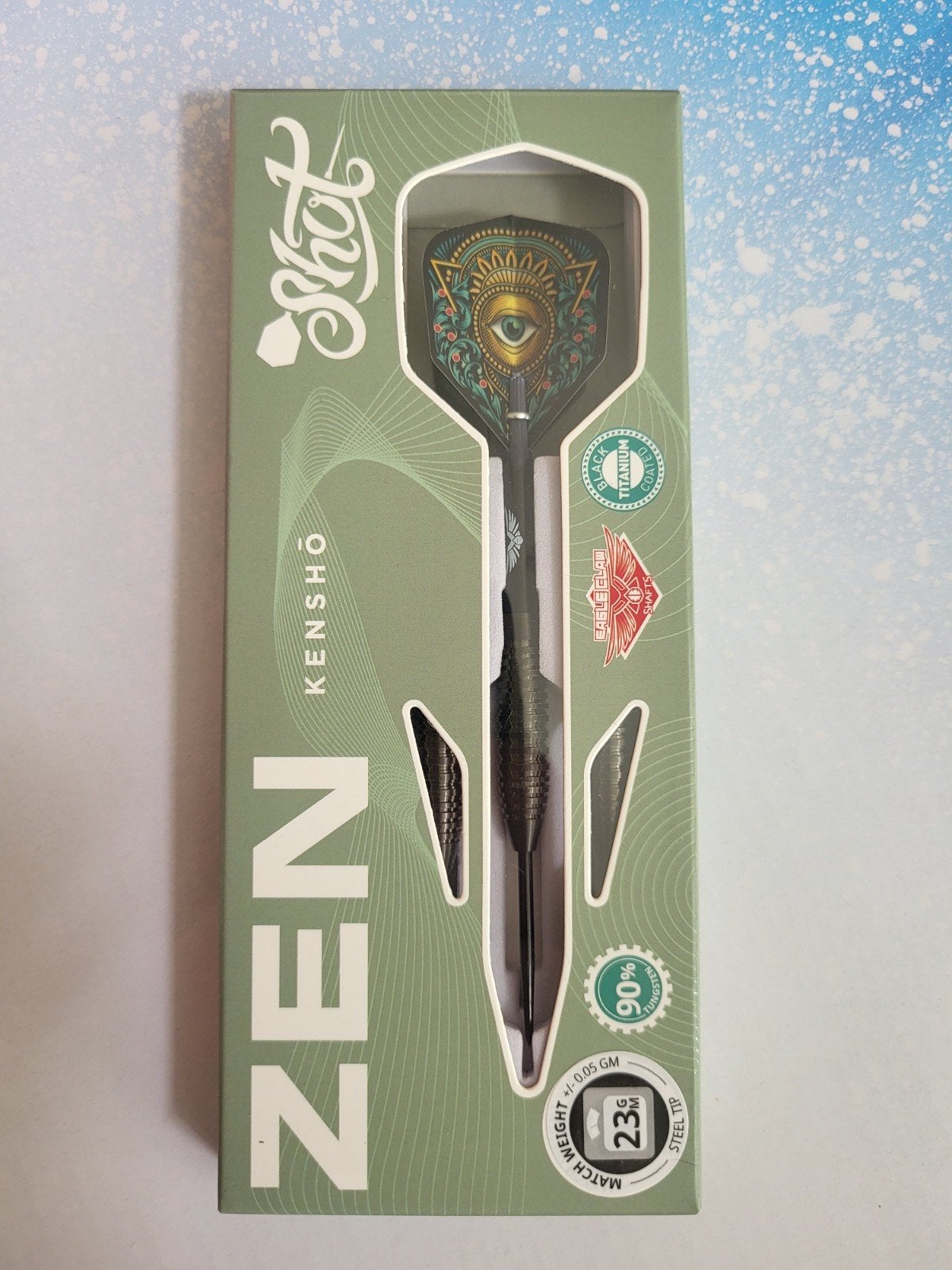 Darts: Shot Zen Kensho. 23 gram, 90% tungsten., Ophalen of Verzenden, Nieuw, Pijlen
