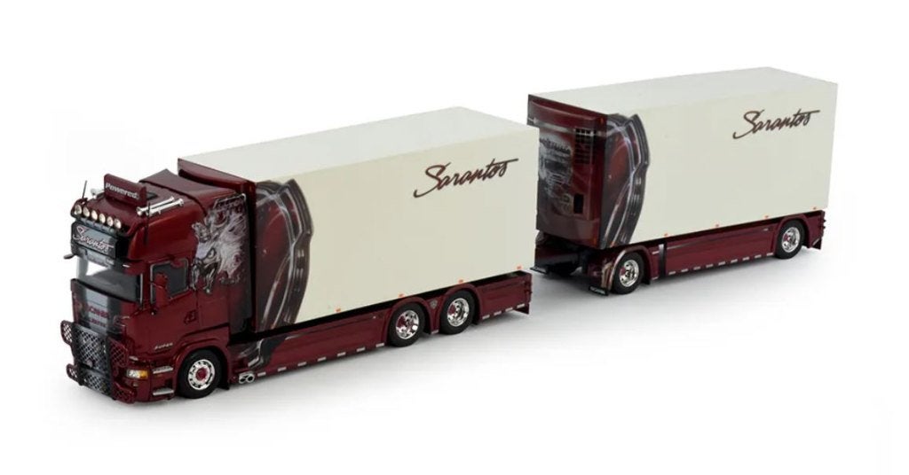 Tekno Scania Sarantos, Ophalen of Verzenden, Zo goed als nieuw, Bus of Vrachtwagen, Tekno