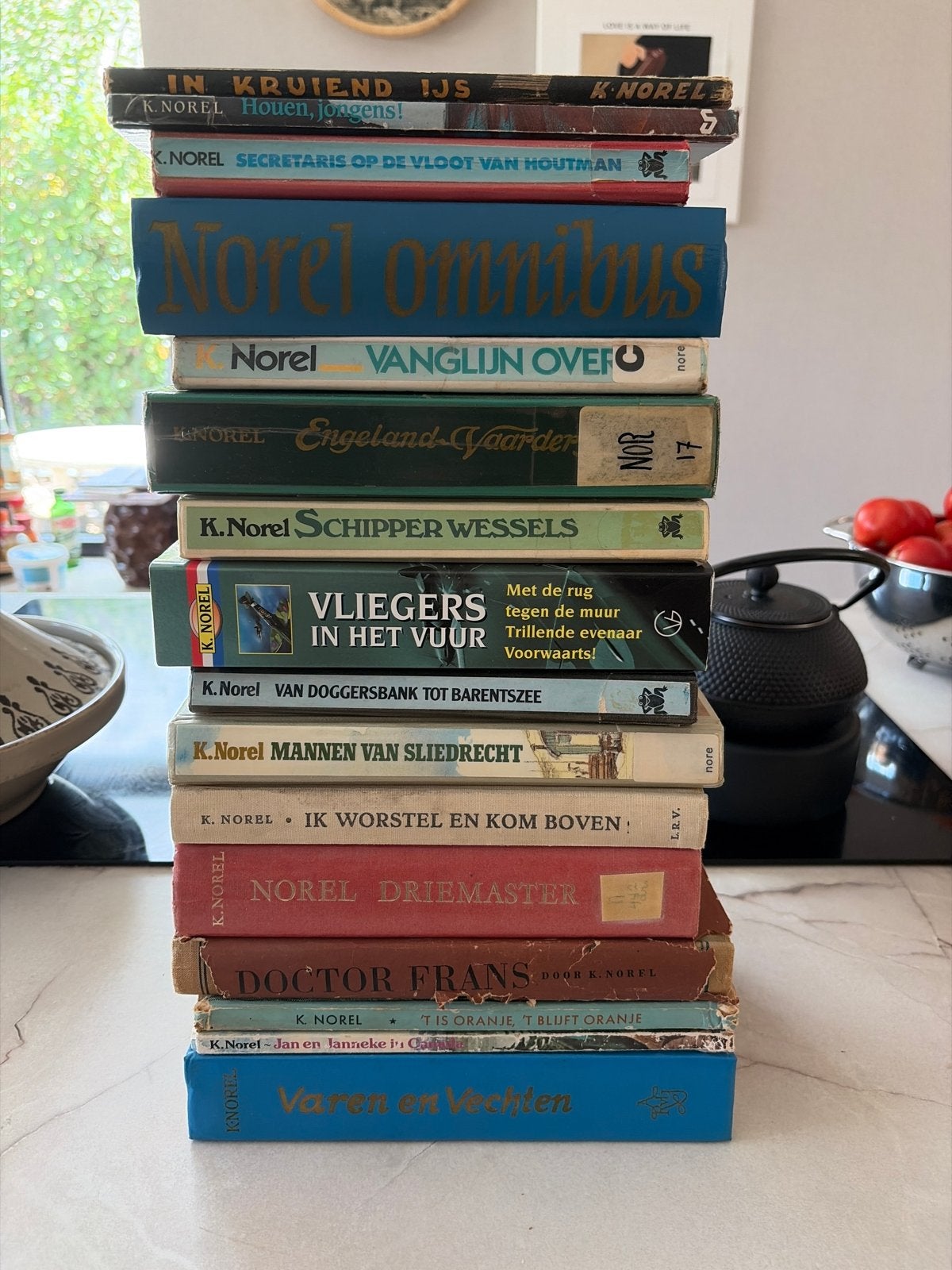 Collectie K. Norel boeken - Diverse titels, Ophalen of Verzenden, Gelezen