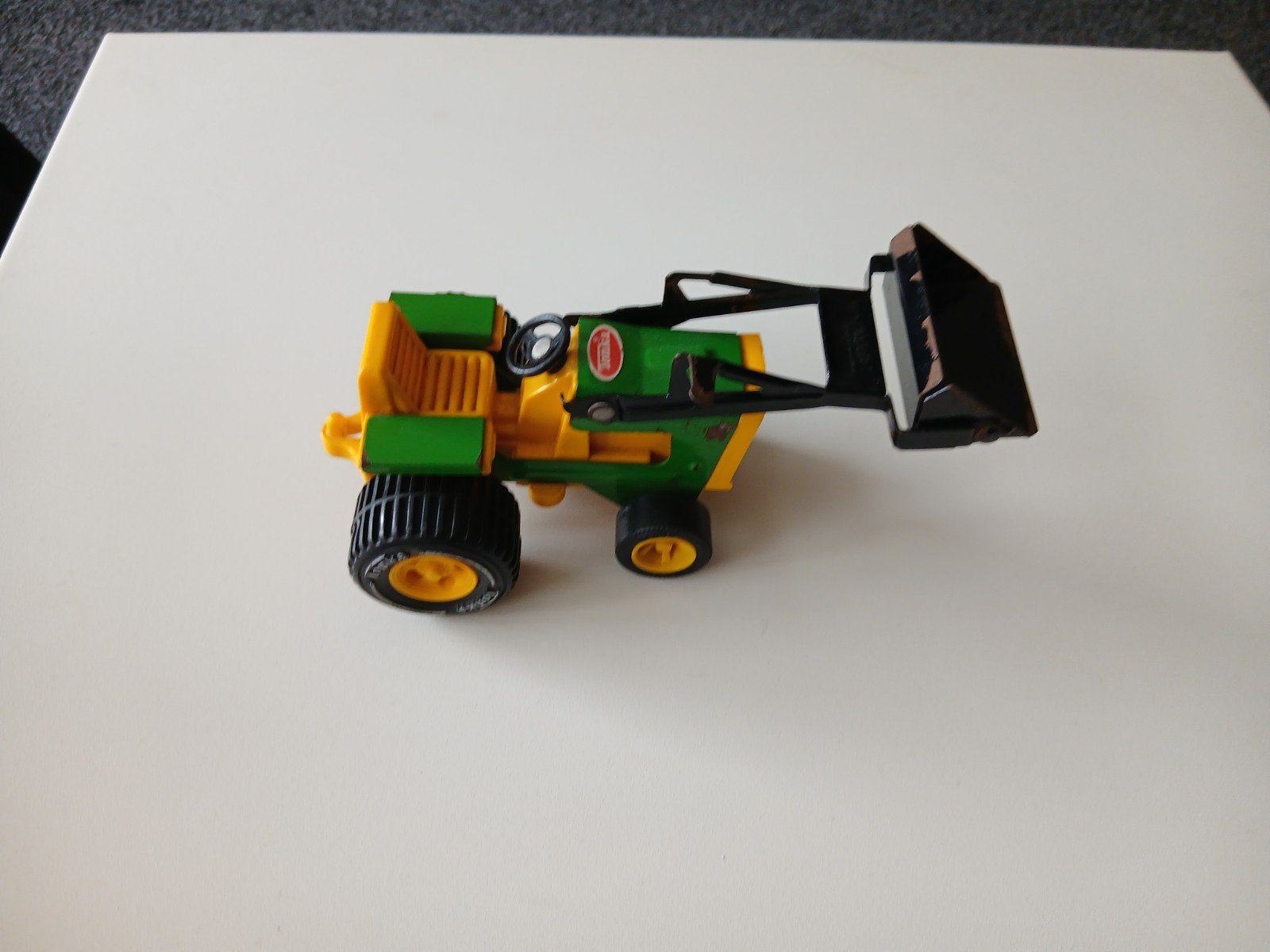 tonka  green yellow tractor, Verzamelen, Ophalen of Verzenden, Zo goed als nieuw