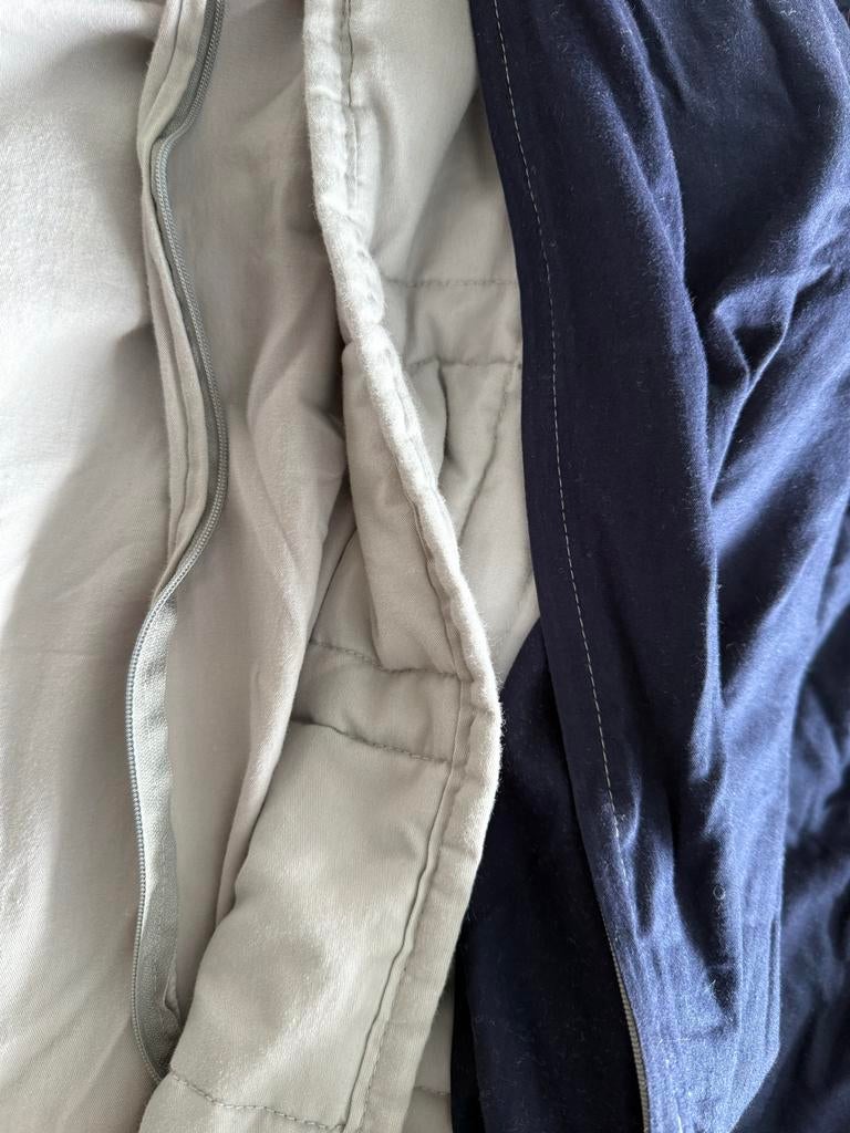 Ella verzwaarde slaapzak - grijs/blauw, Ophalen of Verzenden, Zo goed als nieuw