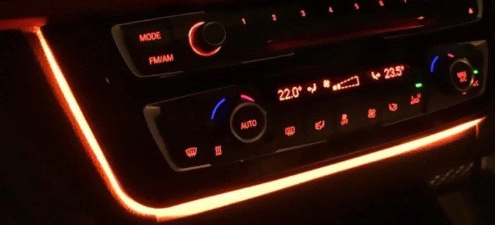 BMW F30 F31 Adapterkabel ambient verlichting radiopaneel, Auto-onderdelen, Verlichting, Verzenden, Nieuw, BMW