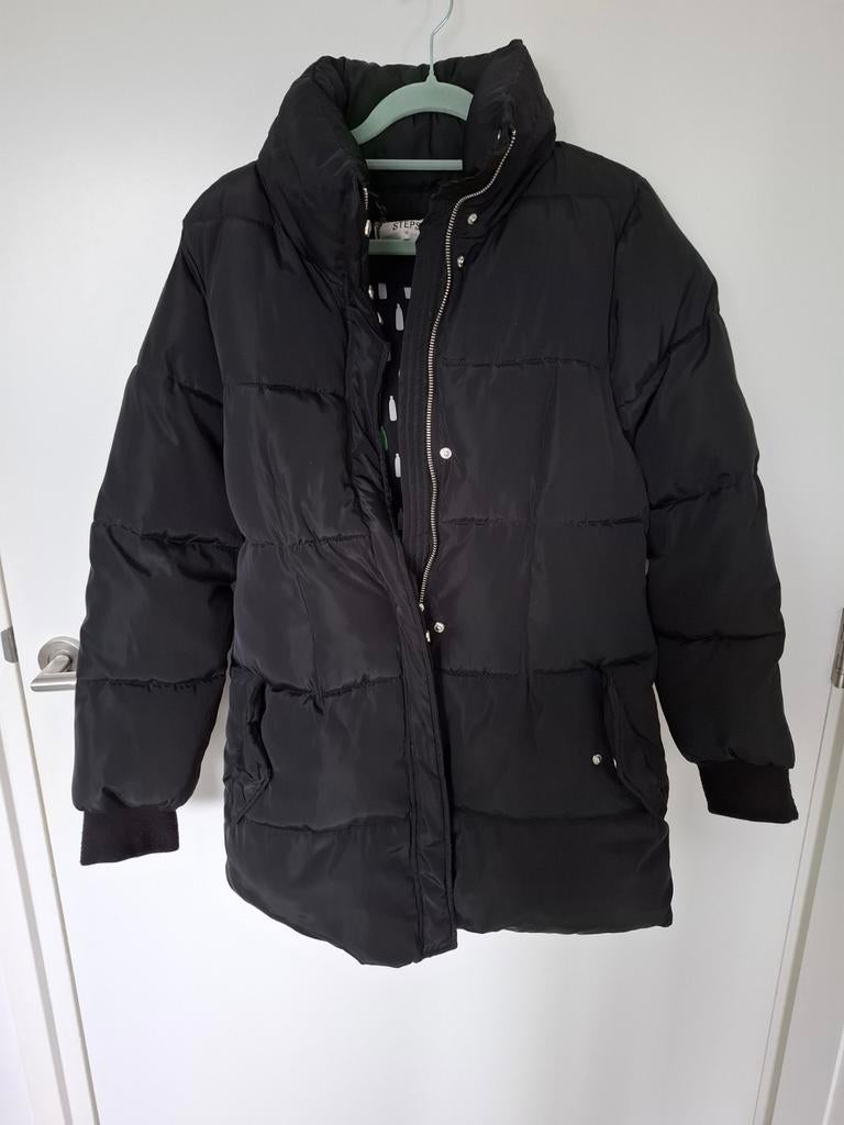 Steps winterjas dames maat 36 - goede staat, Kleding | Dames, Jassen | Winter, Zwart, Ophalen of Verzenden, Steps, Maat 36 (S)