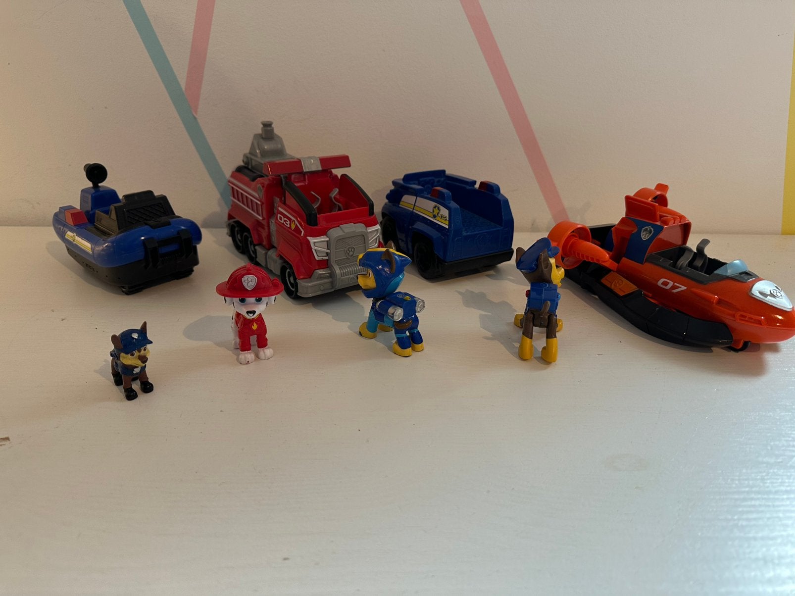 Paw patrol, Kinderen en Baby's, Speelgoed | Actiefiguren, Ophalen, Gebruikt
