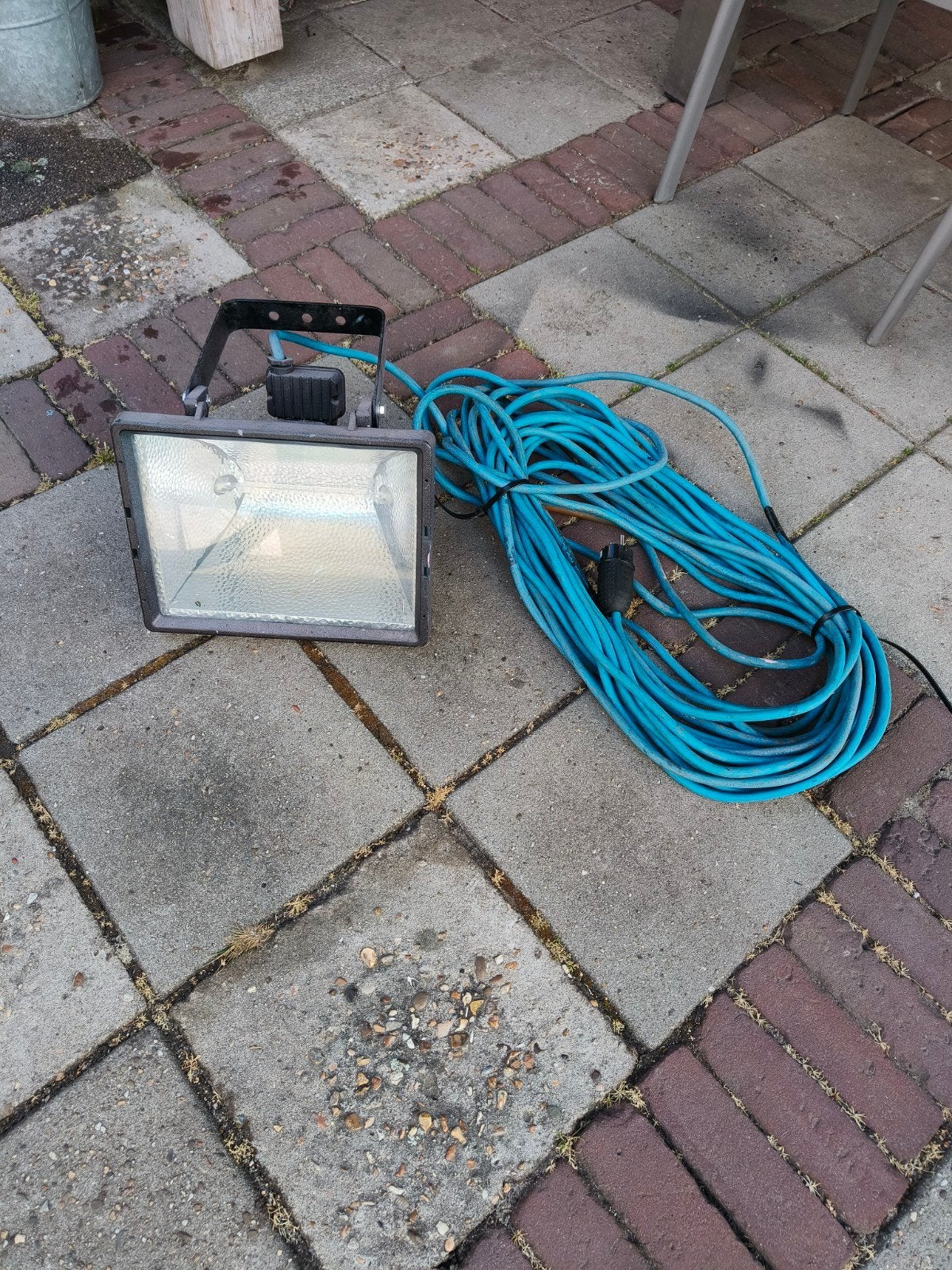 Bouwlamp 1000 watt, Ophalen, 500 watt of meer, Lamp