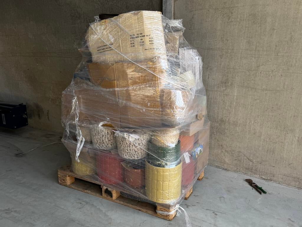 Mix Pallet Winkelvoorraad, Deco, potten en meer, Ophalen, Nieuw