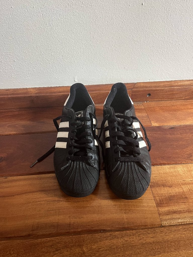 Adidas Superstar sneakers zwart - Maat 42.5, Zwart, Ophalen of Verzenden, Sneakers of Gympen, Adidas