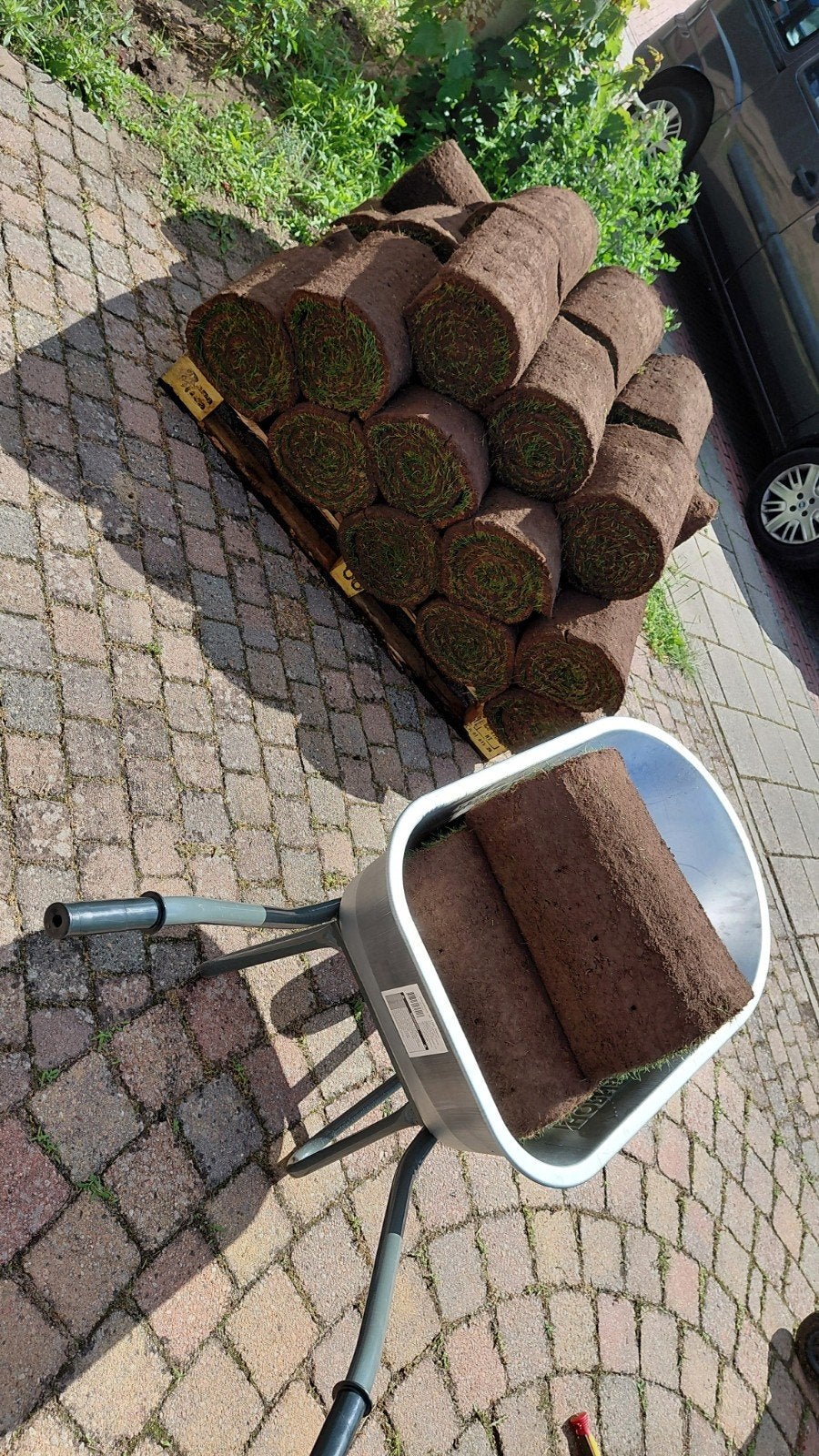 Graszoden leggen, Tuin en Terras, Grasmaaiers, Nieuw, 50 cm of meer, Ophalen of Verzenden