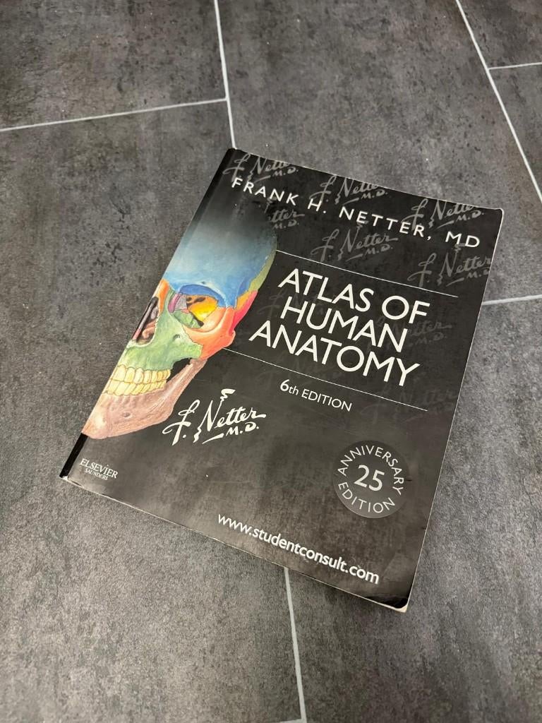 Atlas of Human Anatomy Studieboek, Boeken, Ophalen, Beta, Zo goed als nieuw, WO