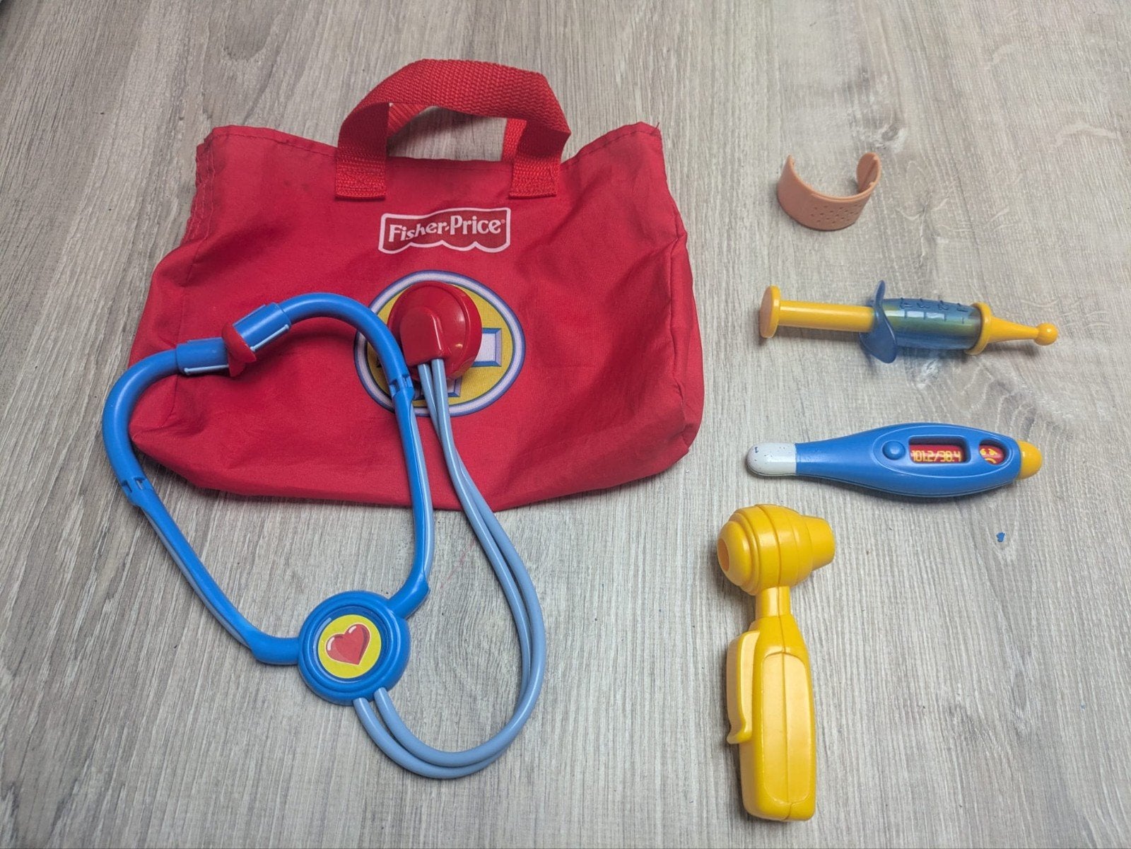 Fisher-Price Dokterstas Speelset, Ophalen of Verzenden, Zo goed als nieuw, Overige typen