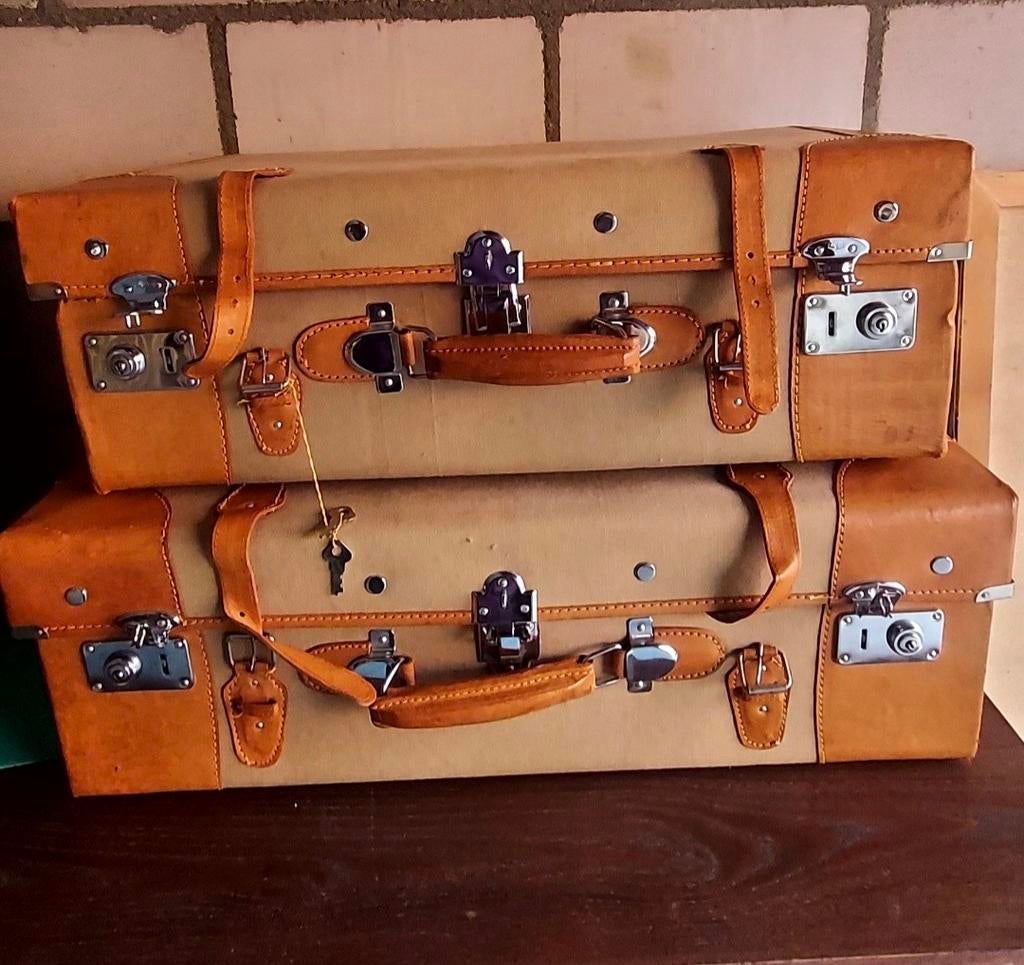 Vintage koffers, Motoren, Ophalen of Verzenden